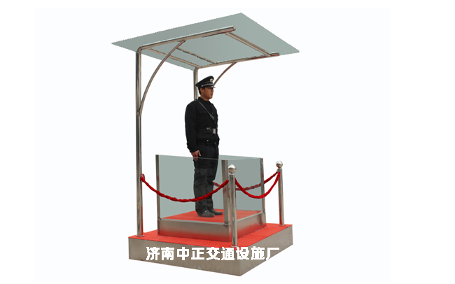 雙層方崗臺(tái) 全不銹鋼帶玻璃